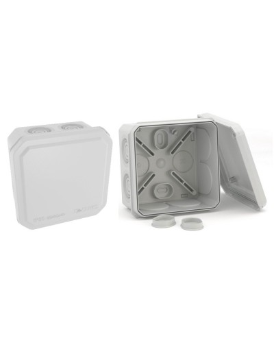 Коробка ответвительная с кабельными вводами IP55, 85х85х40 (53785). Коробка ответвительная. ДКС в Обнинске