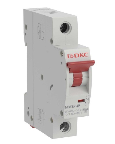 YON max MD63N 1P 16А 6кА C (MD63N-1PC16). Автоматический выключатель. ДКС в Обнинске
