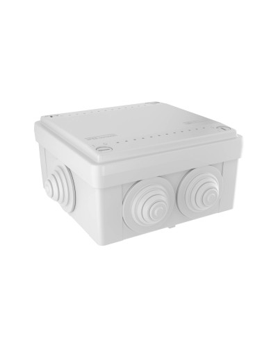 Коробка ответвительная с кабельными вводами IP55, 100х100х50 (53801). Коробка ответвительная. ДКС в Обнинске