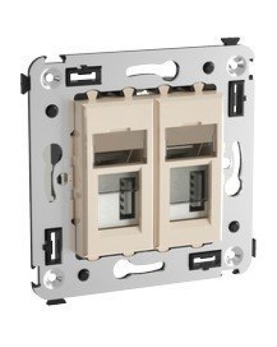 Розетка USB в стену Avanti ванильная дымка (4405543). Розетка USB. ДКС в Обнинске