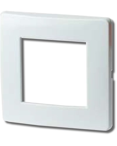 Рамка на 2 модуля (одноместная), белая (75010W): Рамка одноместная, Brava в Обнинске
