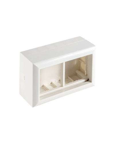 Коробка на 2 модуля для механизмов 45х45мм SM45/4 (72944): Коробка для механизмов в Обнинске