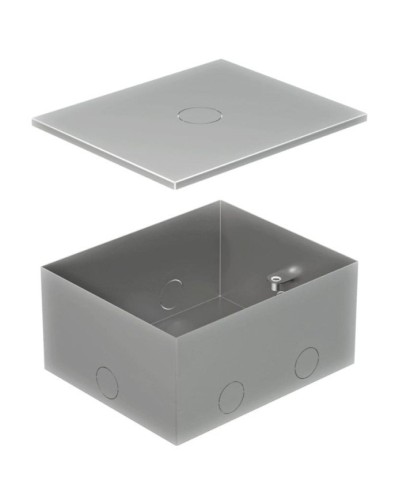 Коробка металлическая с крышкой для заливки в пол BOX/4 (70141): Коробка металлическая с крышкой для заливки в пол 159,6х133,6х75 мм, для люков 70040 в Обнинске