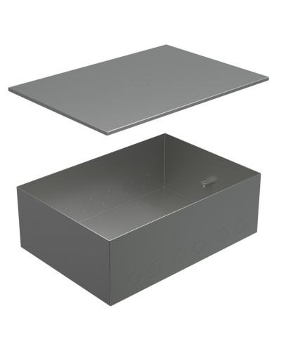 Коробка металлическая с крышкой для заливки в пол BOX/8-12 (70181): Коробка металлическая с крышкой для заливки в пол 309х217х105мм, для люков 70083, 70012 в Обнинске