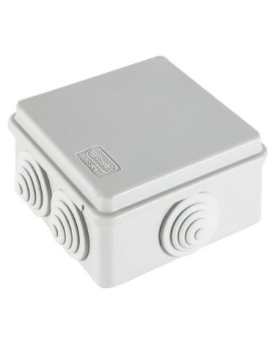Коробка JBS101 100х100х55, 6 вых., IP55, серая (44037). Коробка монтажная. Экопласт в Обнинске