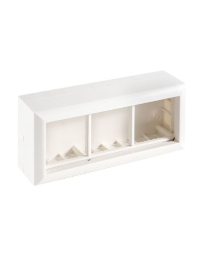 Коробка на 3 модуля для механизмов 45х45мм SM45/6 (72946): Коробка для механизмов в Обнинске