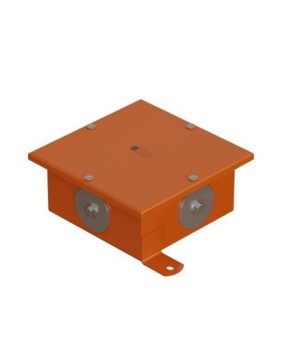 Коробка SMB120 металлическая 120х120х60, 4 металлических заглушки (56004S). Коробка, 4 металлические заглушки. Экопласт в Обнинске
