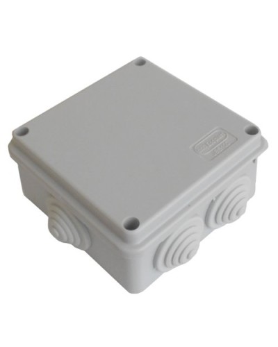 Коробка JBS100 100х100х55, 6 вых., IP55, серая (44007). Коробка монтажная. Экопласт в Обнинске