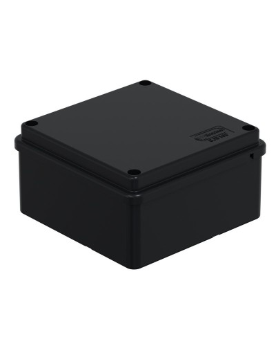 Коробка BJB/JBS100 100х100х55, IP56, черная (44057BL-1). Коробка монтажная. Экопласт в Обнинске