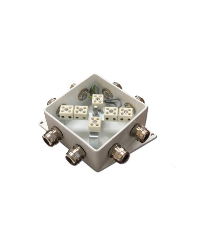 КМ-О (12к*6,0)-IP66-120х120, пять вводов: Коробка монтажная огнестойкая в Обнинске