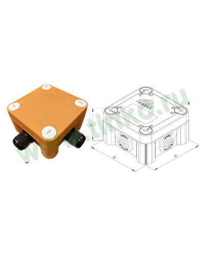 КМ-О-1010(П)(8к)-IP66(П6-12): Коробка монтажная огнестойкая в Обнинске