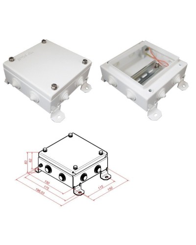 КМ IP55-1515. Коробка монтажная электротехническая. Гефест в Обнинске