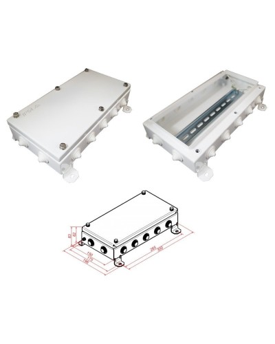 КМ IP55-1530. Коробка монтажная электротехническая. Гефест в Обнинске