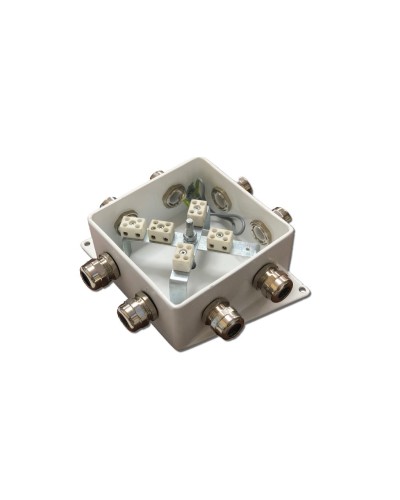 КМ-О (10к)-IP66-120х120, восемь вводов: Коробка монтажная огнестойкая в Обнинске