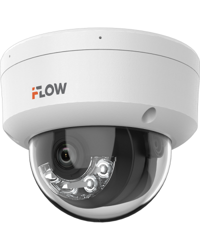 F-IC-2442C2MS(4мм). Бюджетная IP-видеокамера купольная. i-FLOW в Обнинске