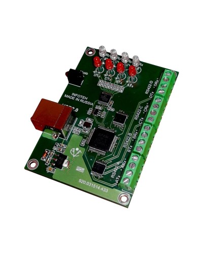 AVT-USB/4RS422. Промышленный преобразователь USB в RS-422. Инфотех в Обнинске
