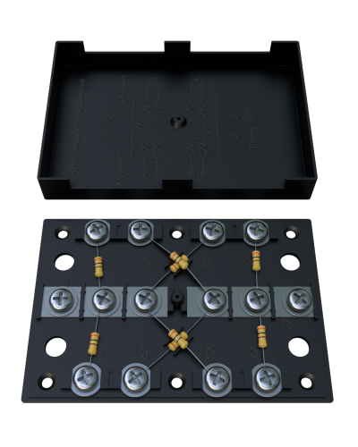 KRA-4 300 Om black (MEC42104). Коробка на 4 абонента. МЭК-Электрика в Обнинске