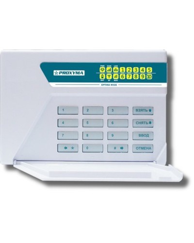 W500BL Optima. Объектовый прибор с встроенными GSM, РПП БРИЗ и Ладога-РК и проводными шлейфами. Проксима в Обнинске