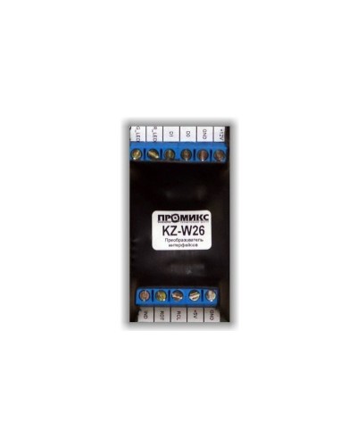Promix-AD.CI.01 (KZ-W26). Преобразователь интерфейса ISO-7811 в Wiegand-26. Промикс в Обнинске