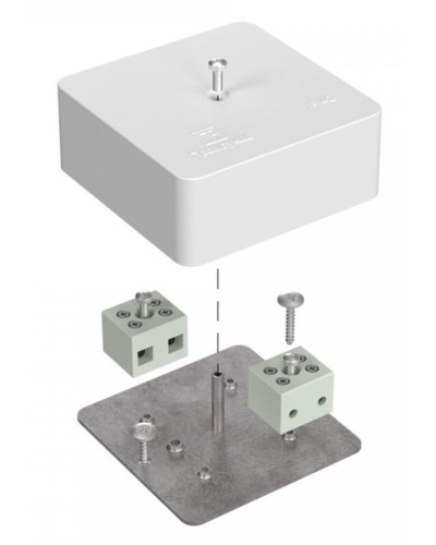 Коробка огнестойкая 75х75х30 (40-0450-FR2.5-4). Коробка огнестойкая для открытой установки. Промрукав в Обнинске