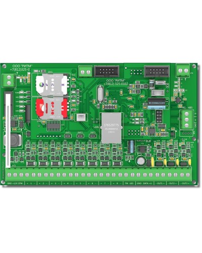 Контакт GSM-16. Панель охранная радиоканальная. Ритм в Обнинске