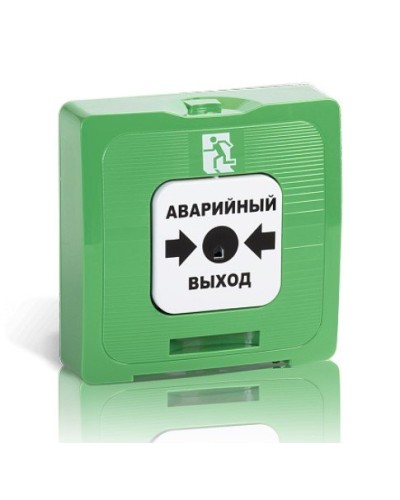 ИР 513-10 исп.1 АВАРИЙНЫЙ ВЫХОД (зелёный). Элемент дистанционного управления. Рубеж в Обнинске