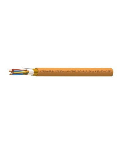 КПСЭСнг(А)-FRHF 1х2х0,5 (Спецкабель). Кабель огнестойкий, с пониженным дымо- и газовыделением. Спецкабель в Обнинске