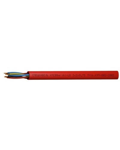 КПСВВнг(А)-LS 3х2х1,5 (Спецкабель). Кабель симметричный для систем сигнализации и управления, групповой прокладки, с пониженным дымо- и газовыделением. Спецкабель в Обнинске