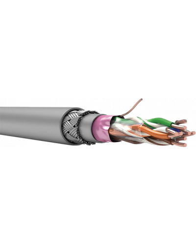 TechnoLAN F/UTP SWA PS Cat 5e ZH нг(A)-HF 4x2x0,52. Кабель «витая пара» (LAN) для структурированных систем связи. СПКБ-Техно в Обнинске