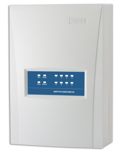 Мираж-GSM-M8-04. Устройство оконечное объектовое приемно-контрольное c GSM коммуникатором. Стелс НПП в Обнинске