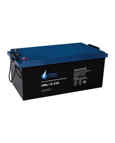 HML-12-250. Аккумулятор герметичный свинцово-кислотный. Связь инжиниринг в Обнинске
