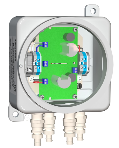 БПУ-2-220VAC-24VDC/2,0A ВБ. Блок питания уличный взрывозащищенный. Тахион в Обнинске