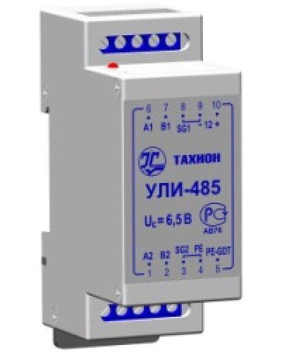 УЛИ-485. Удлинитель (повторитель) линий интерфейса RS-485.. Тахион в Обнинске